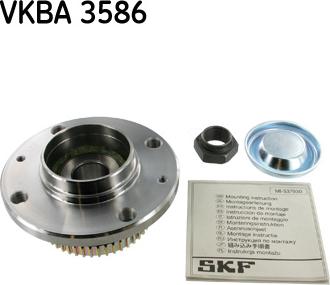 SKF VKBA 3586 - Riteņa rumbas gultņa komplekts ps1.lv