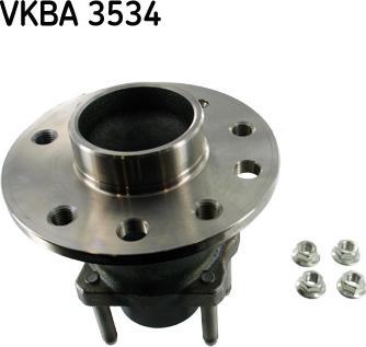 SKF VKBA 3534 - Riteņa rumba ps1.lv