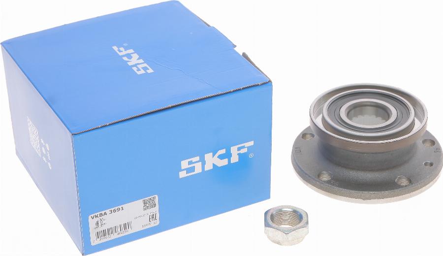 SKF VKBA 3691 - Riteņa rumbas gultņa komplekts ps1.lv