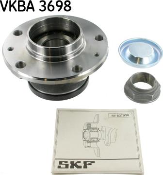 SKF VKBA 3698 - Riteņa rumbas gultņa komplekts ps1.lv