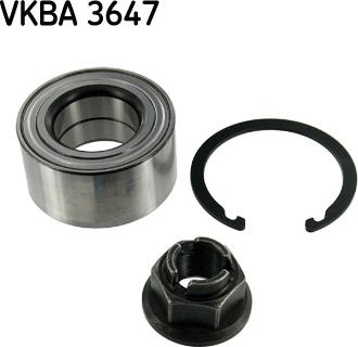 SKF VKBA 3647 - Riteņa rumbas gultņa komplekts ps1.lv