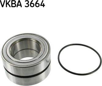 SKF VKBA 3664 - Riteņa rumbas gultņa komplekts ps1.lv