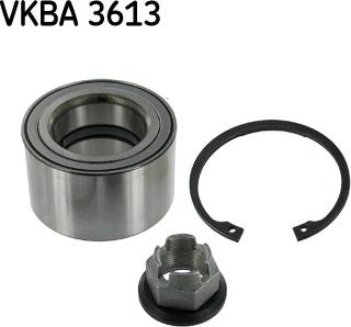 SKF VKBA 3613 - Riteņa rumbas gultņa komplekts ps1.lv