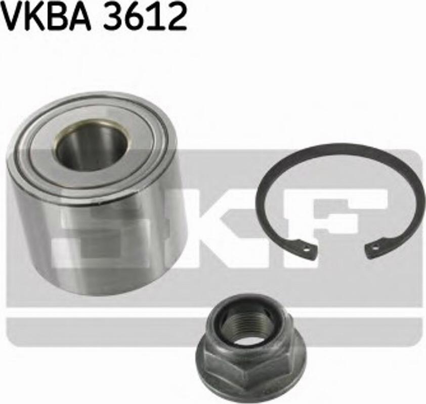 SKF VKBA 3612 - Riteņa rumbas gultņa komplekts ps1.lv