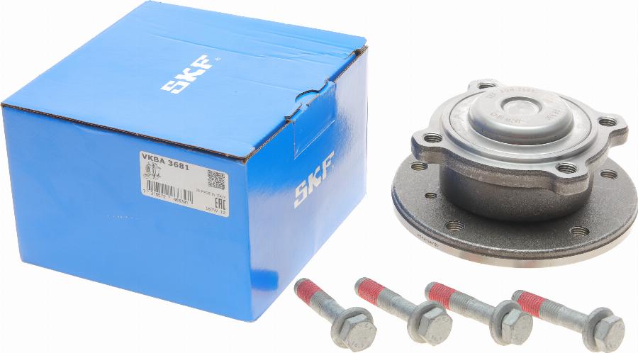 SKF VKBA 3681 - Riteņa rumbas gultņa komplekts ps1.lv