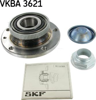 SKF VKBA 3621 - Riteņa rumbas gultņa komplekts ps1.lv