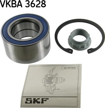 SKF VKBA 3628 - Riteņa rumbas gultņa komplekts ps1.lv