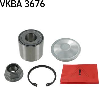 SKF VKBA 3676 - Riteņa rumbas gultņa komplekts ps1.lv