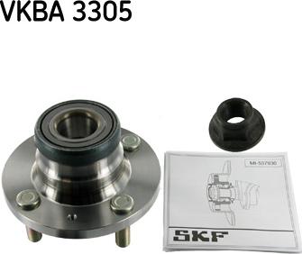 SKF VKBA 3305 - Riteņa rumbas gultņa komplekts ps1.lv