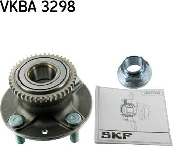 SKF VKBA 3298 - Riteņa rumbas gultņa komplekts ps1.lv