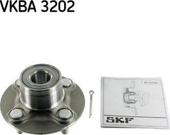 SKF VKBA 3202 - Riteņa rumbas gultņa komplekts ps1.lv