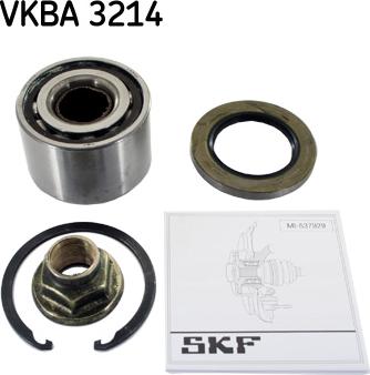 SKF VKBA 3214 - Riteņa rumbas gultņa komplekts ps1.lv