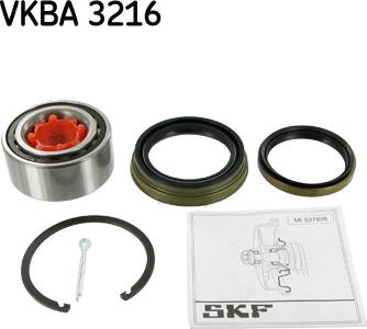 SKF VKBA 3216 - Riteņa rumbas gultņa komplekts ps1.lv