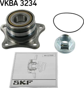 SKF VKBA 3234 - Riteņa rumbas gultņa komplekts ps1.lv