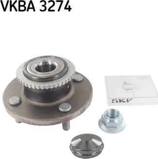 SKF VKBA 3274 - Riteņa rumbas gultņa komplekts ps1.lv