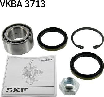 SKF VKBA 3713 - Riteņa rumbas gultņa komplekts ps1.lv