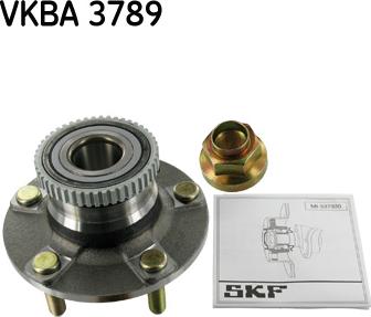 SKF VKBA 3789 - Riteņa rumbas gultņa komplekts ps1.lv