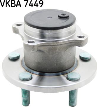 SKF VKBA 7449 - Riteņa rumbas gultņa komplekts ps1.lv