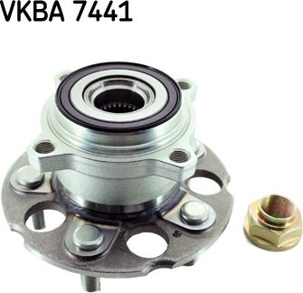 SKF VKBA 7441 - Riteņa rumbas gultņa komplekts ps1.lv