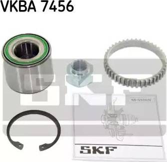 SKF VKBA 7456 - Riteņa rumbas gultņa komplekts ps1.lv