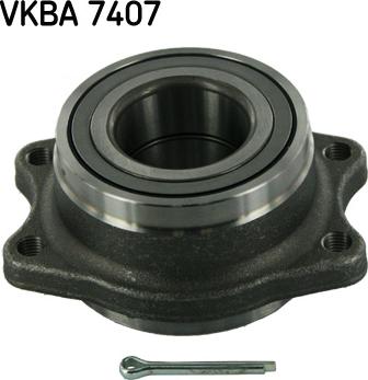 SKF VKBA 7407 - Riteņa rumbas gultņa komplekts ps1.lv