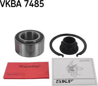 SKF VKBA 7485 - Riteņa rumbas gultņa komplekts ps1.lv