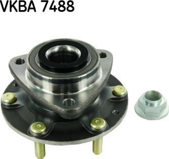 SKF VKBA 7488 - Riteņa rumbas gultņa komplekts ps1.lv