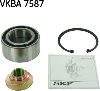 SKF VKBA 7587 - Riteņa rumbas gultņa komplekts ps1.lv