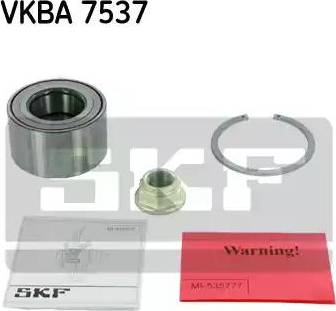 SKF VKBA 7537 - Riteņa rumbas gultņa komplekts ps1.lv