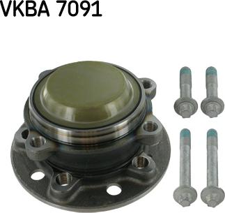 SKF VKBA 7091 - Riteņa rumbas gultņa komplekts ps1.lv