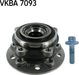 SKF VKBA 7093 - Riteņa rumbas gultņa komplekts ps1.lv