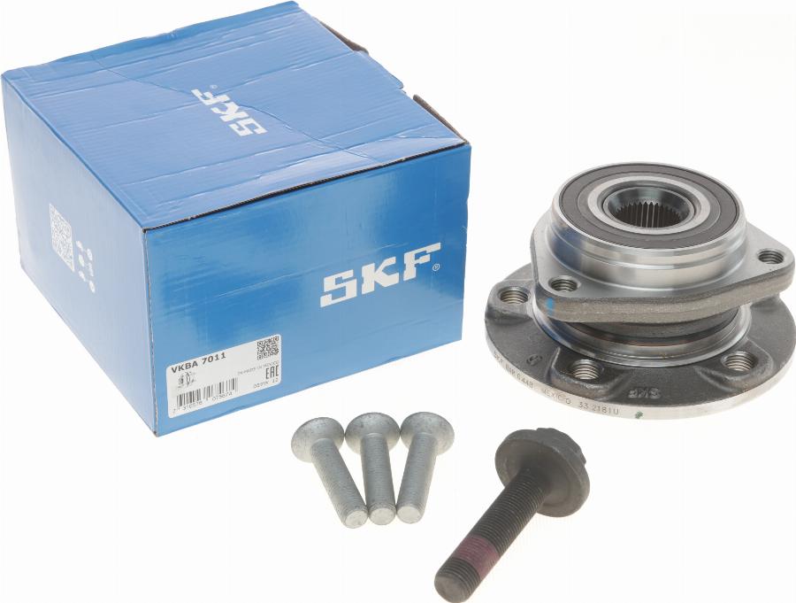 SKF VKBA 7011 - Riteņa rumbas gultņa komplekts ps1.lv