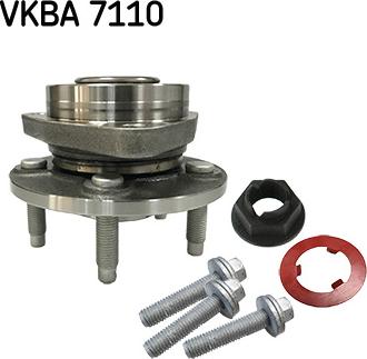 SKF VKBA 7110 - Riteņa rumbas gultņa komplekts ps1.lv