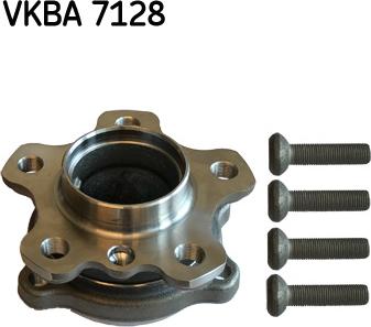 SKF VKBA 7128 - Riteņa rumbas gultņa komplekts ps1.lv