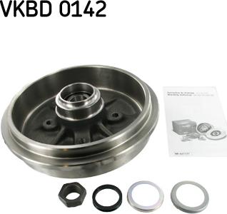 SKF VKBD 0142 - Bremžu trumulis ps1.lv