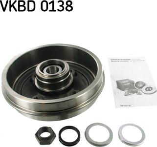 SKF VKBD 0138 - Bremžu trumulis ps1.lv