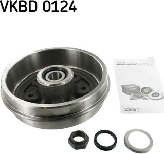 SKF VKBD 0124 - Bremžu trumulis ps1.lv