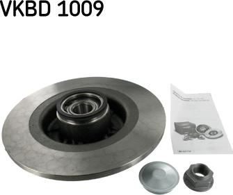 SKF VKBD 1009 - Bremžu diski ps1.lv