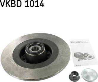 SKF VKBD 1014 - Bremžu diski ps1.lv