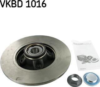 SKF VKBD 1016 - Bremžu diski ps1.lv