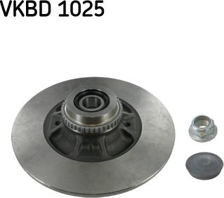 SKF VKBD 1025 - Bremžu diski ps1.lv