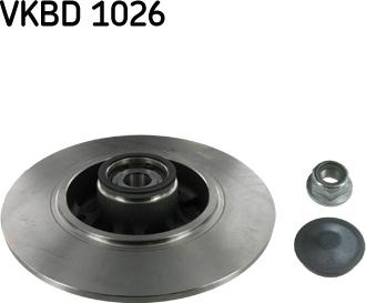 SKF VKBD 1026 - Bremžu diski ps1.lv