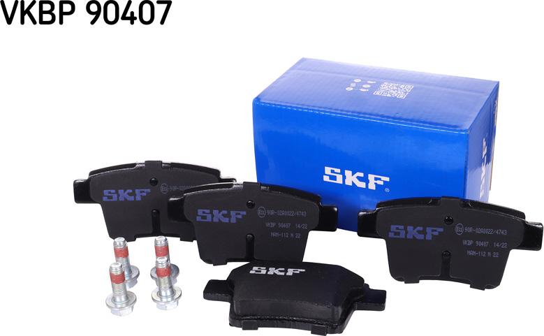 SKF VKBP 90407 - Bremžu uzliku kompl., Disku bremzes ps1.lv