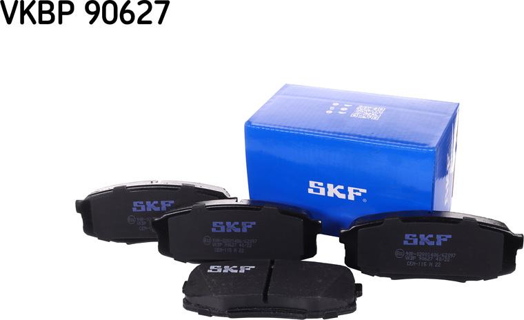 SKF VKBP 90627 - Bremžu uzliku kompl., Disku bremzes ps1.lv