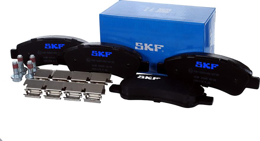 SKF VKBP 90045 - Bremžu uzliku kompl., Disku bremzes ps1.lv