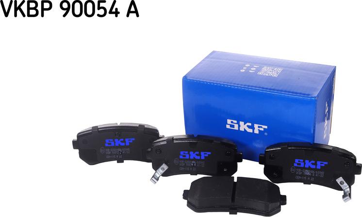 SKF VKBP 90054 A - Bremžu uzliku kompl., Disku bremzes ps1.lv