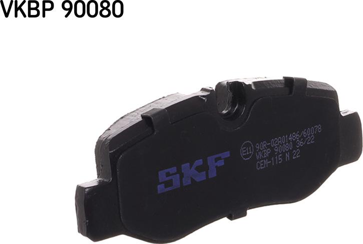 SKF VKBP 90080 - Bremžu uzliku kompl., Disku bremzes ps1.lv