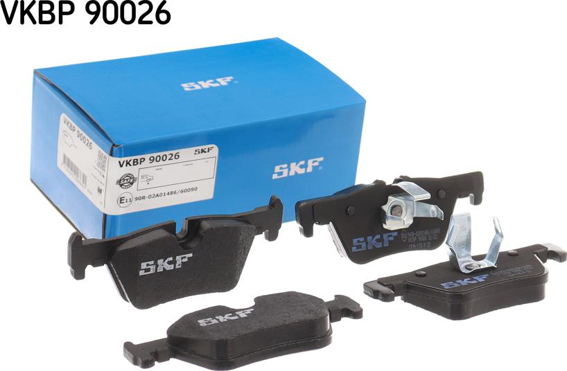 SKF VKBP 90026 - Bremžu uzliku kompl., Disku bremzes ps1.lv