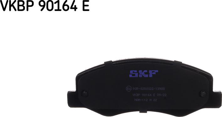 SKF VKBP 90164 E - Bremžu uzliku kompl., Disku bremzes ps1.lv