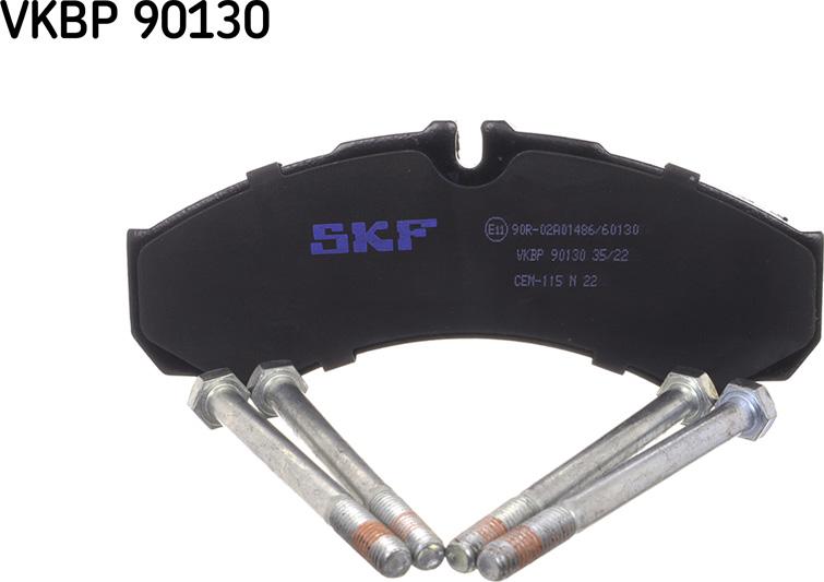 SKF VKBP 90130 - Bremžu uzliku kompl., Disku bremzes ps1.lv